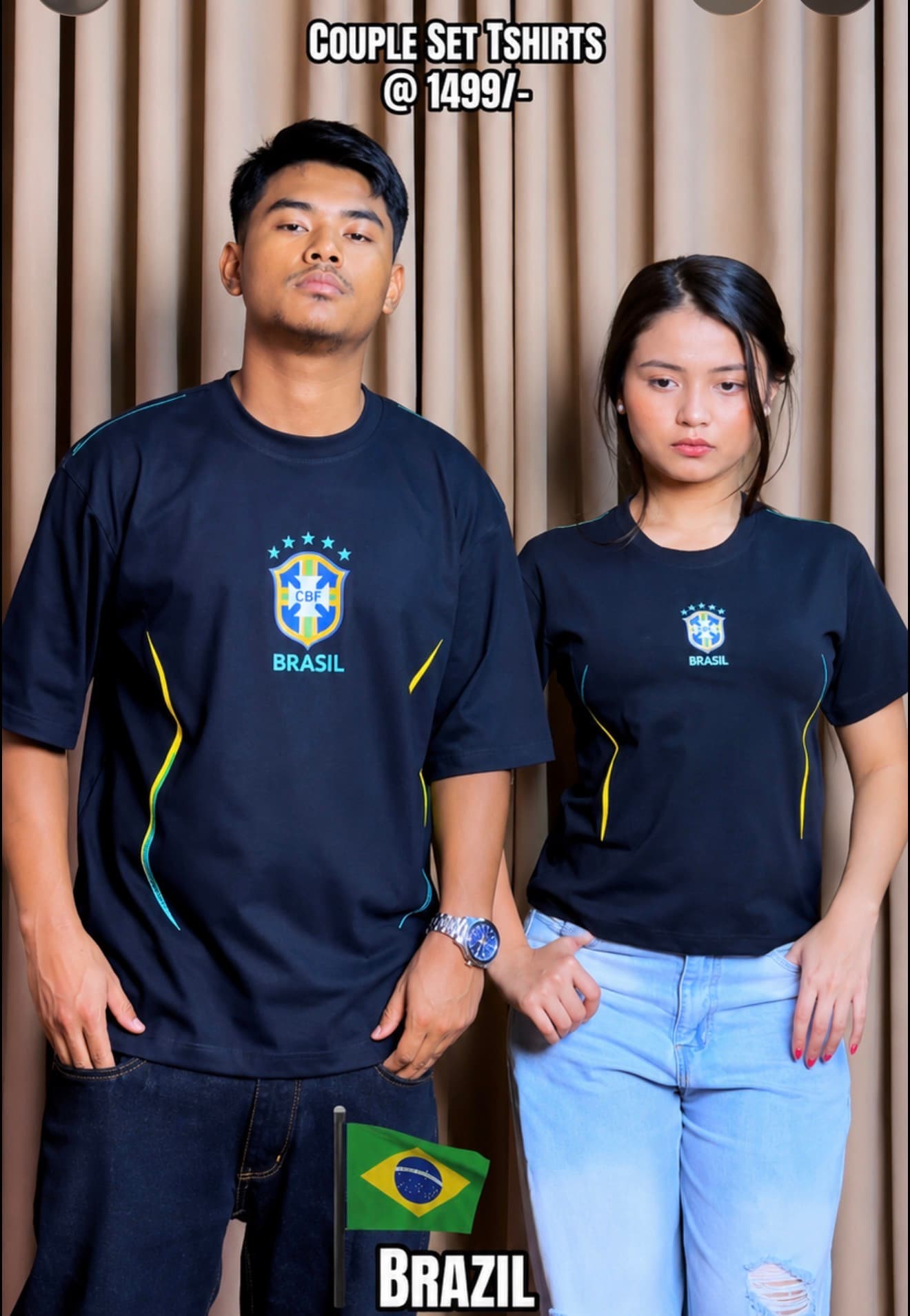 Brazil Couple Tshirt